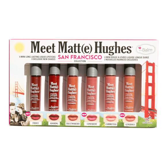 theBalm Meet Matte Hughes Mini Kit- Sf Collection