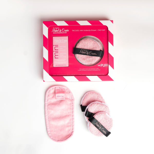 The Original Makeup Eraser The Duo: Mini MakeUp Eraser + The Puff