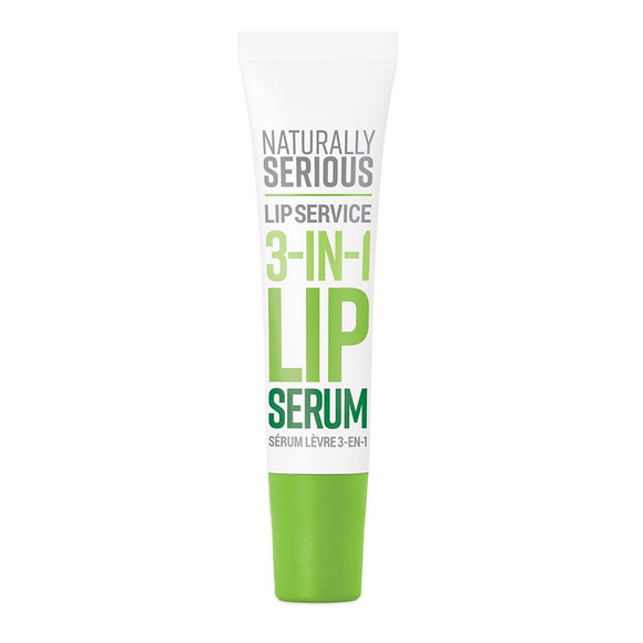 Naturally Serious Lip Service 3-in-1 Lip Serum 0.5oz