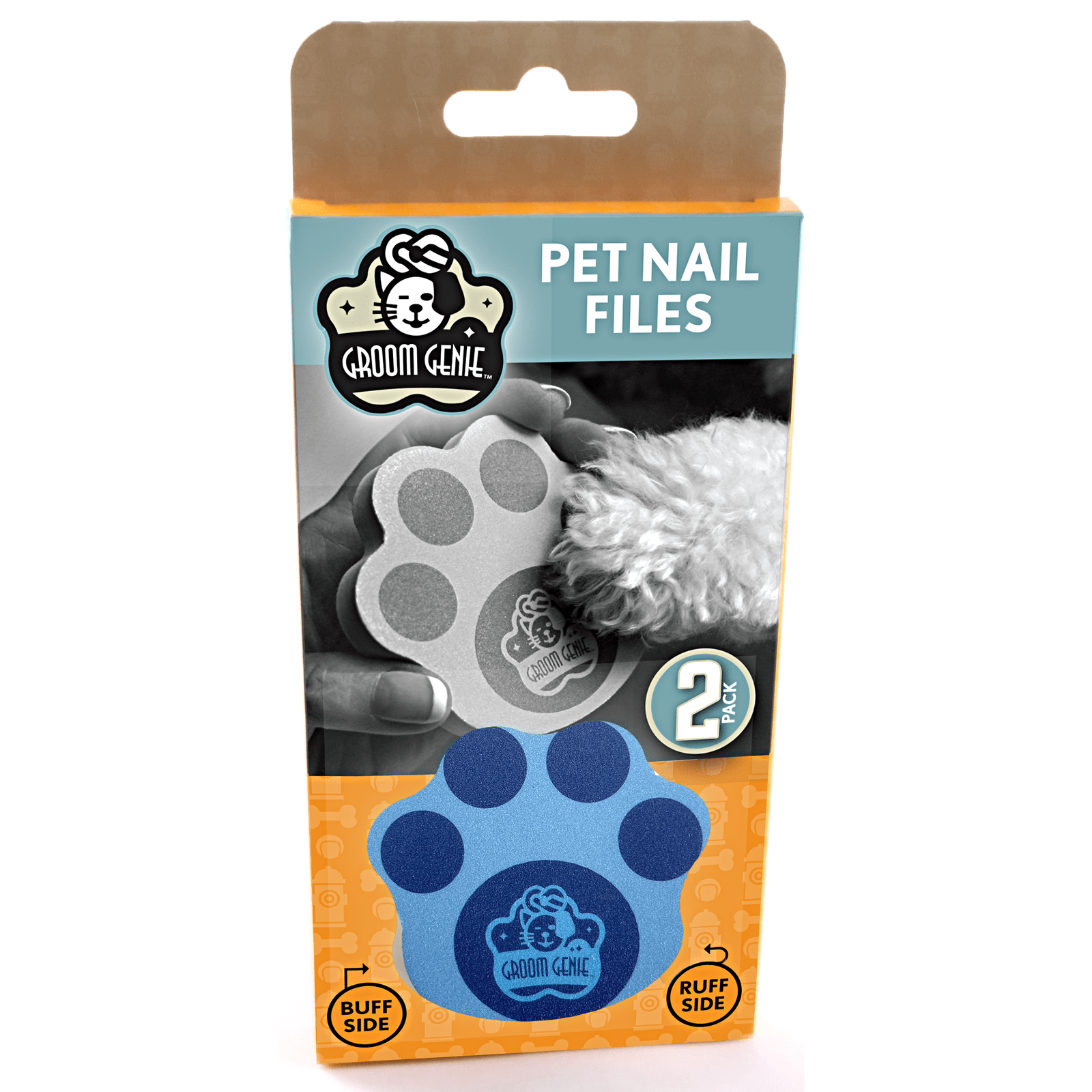 Groom Genie Pet Nail File- 2 Pack
