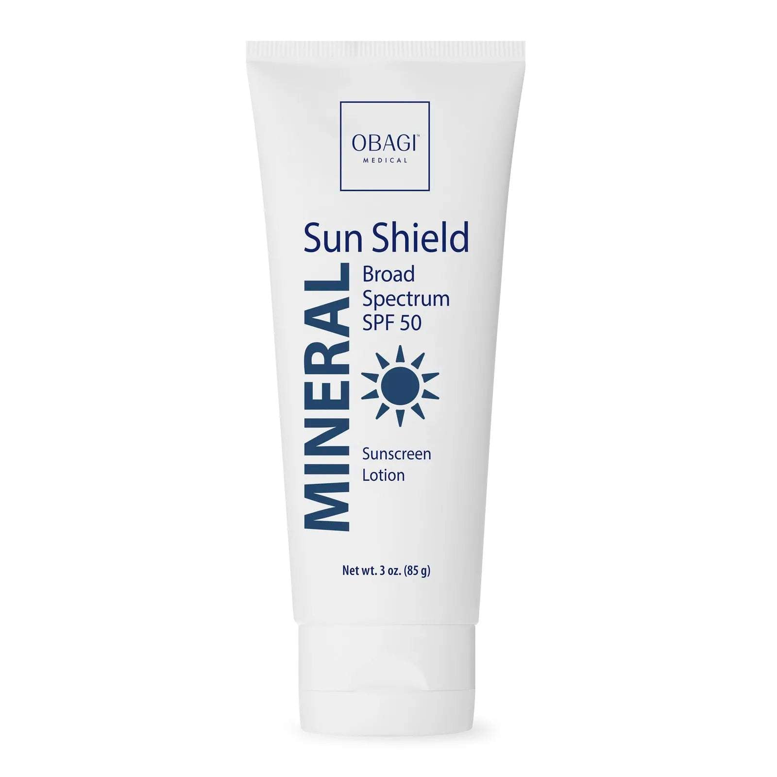 Obagi Sun Shield Mineral SPF 50- 3.0 oz-Obagi-Brand_Obagi,Collection_Skincare,Concern_Anti-Aging,Concern_Normal Skin,Concern_Oily Skin,Obagi_SPF Products