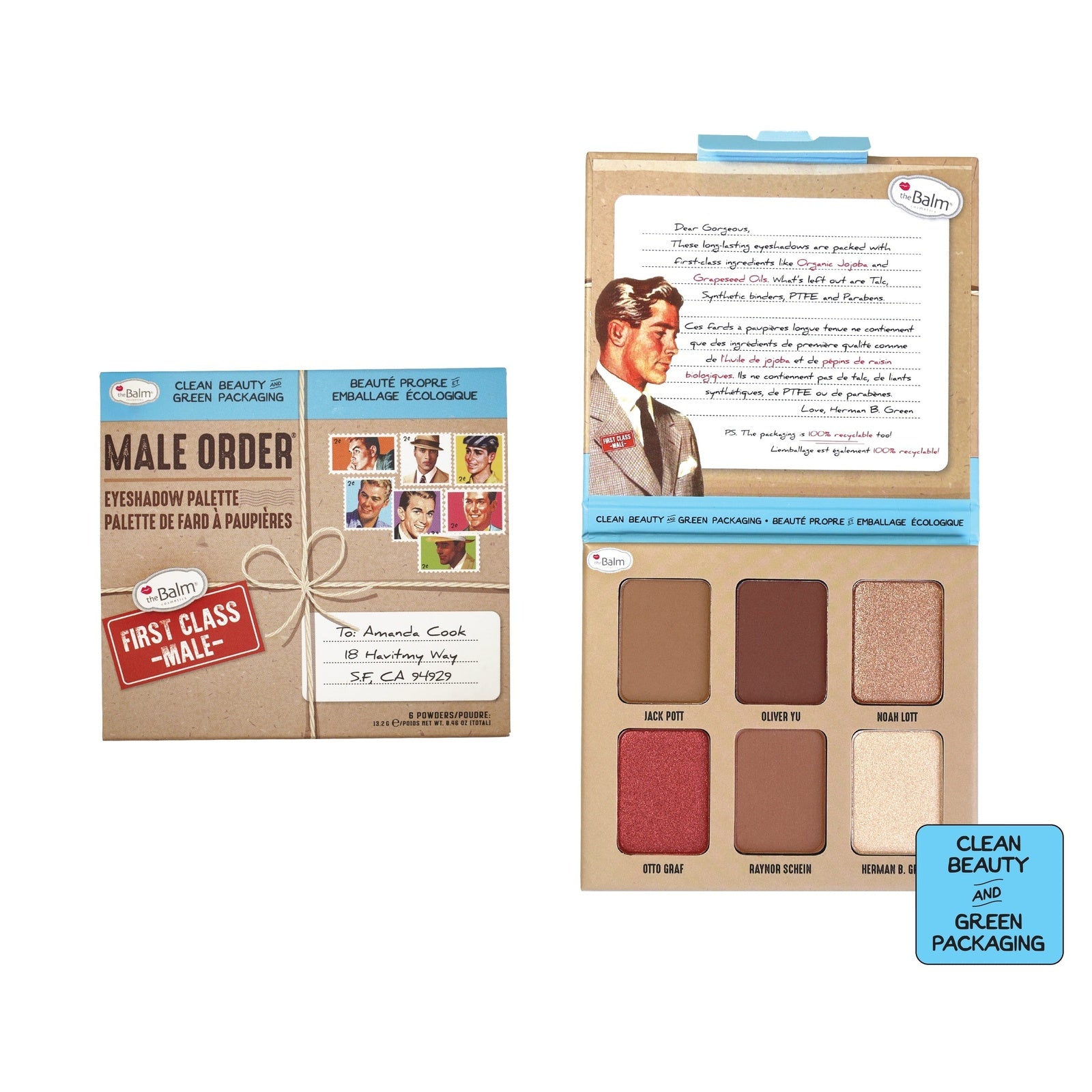 theBalm Male Order First Class