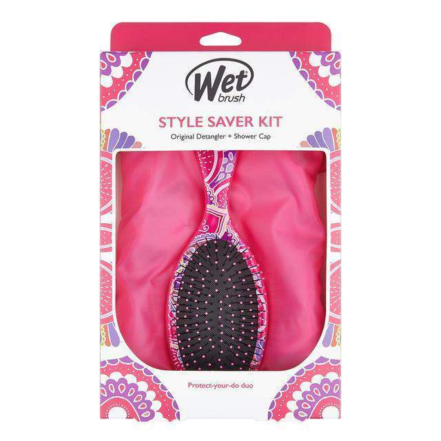 Wet Brush Style Saver Kit-Wet Brush-Brand_Wet Brush,Collection_Gifts,Collection_Hair,Collection_Tools and Brushes,Gifts and Sets,Gifts_Under 25,Tool_Brushes,Tool_Detangling Brush,Tool_Hair Tools,WET_Kits and Sets,WET_Original Detanglers