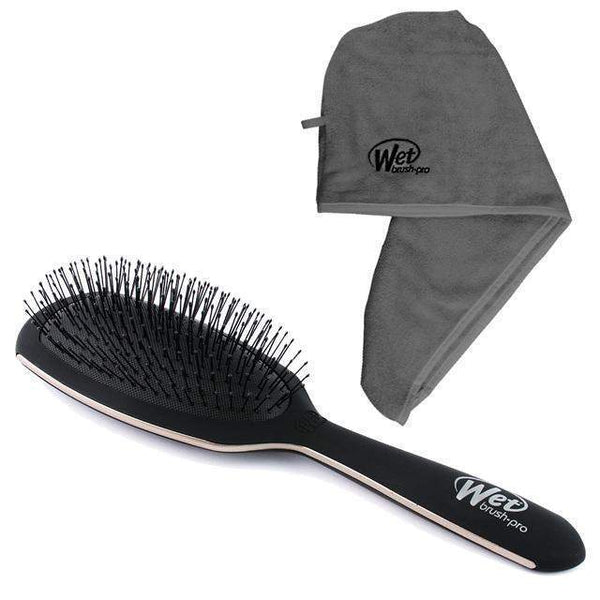 Wet Brush Epic Deluxe Detangler and Microfiber Hair Towel Gift Pack-Wet Brush-Brand_Wet Brush,Collection_Gifts,Collection_Hair,Collection_Tools and Brushes,Gifts and Sets,Gifts_Under 25,Tool_Brushes,Tool_Detangling Brush,Tool_Hair Tools,WET_Kits and Sets