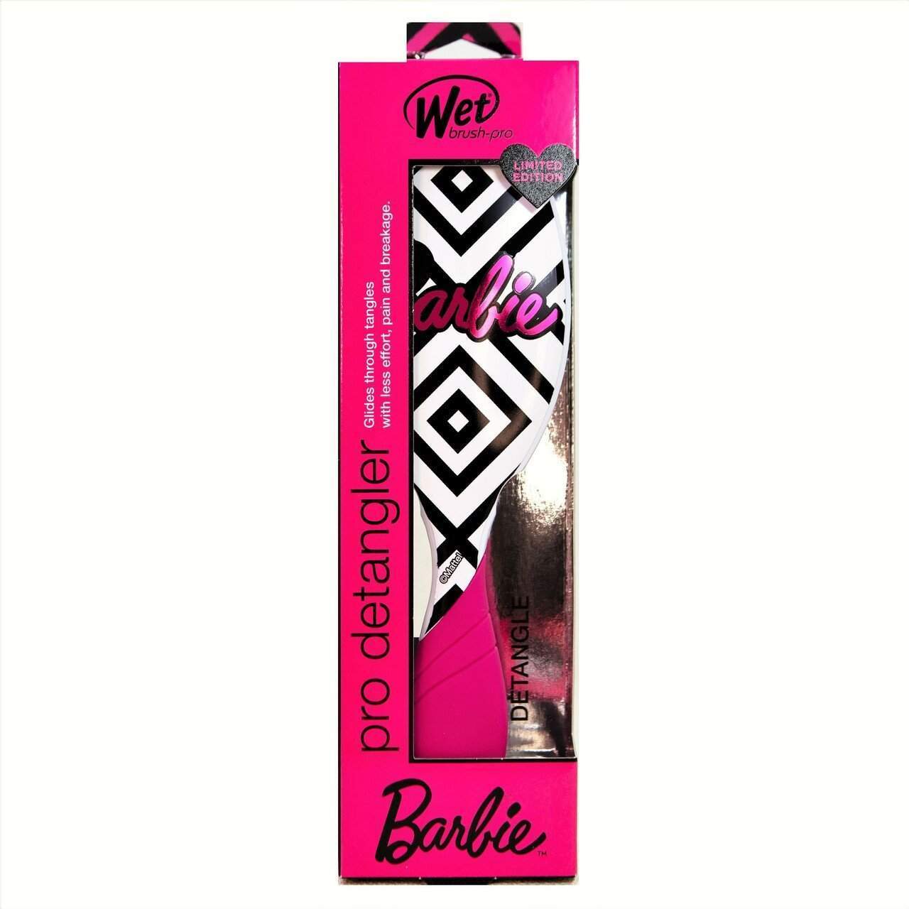 Wet Brush Pro Detangler Brush Barbie-Wet Brush-Brand_Wet Brush,Collection_Hair,Collection_Tools and Brushes,FABS_Friday2022,Featured_Products,Tool_Brushes,Tool_Detangling Brush,Tool_Hair Tools,Tool_Kids Brushes,WET_Barbie Detanglers,WET_Kid's Brushes and Products,WET_Pro Detanglers