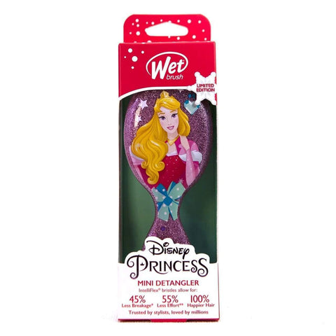 Wet Brush Pro Mini Detangler Disney Glitter Detangling Brush-Wet Brush-2022_Minis,Brand_Wet Brush,Collection_Hair,Collection_Tools and Brushes,Tool_Brushes,Tool_Detangling Brush,Tool_Hair Tools,Tool_Kids Brushes,WET_Disney Detanglers,WET_Kid's Brushes and Products,WET_Mini Detanglers