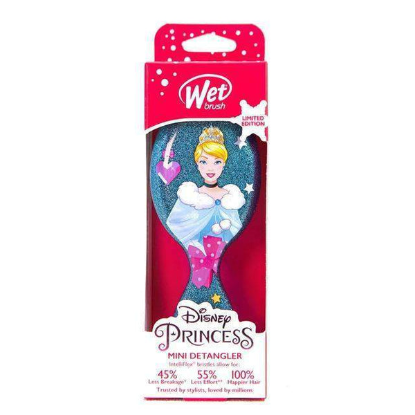 Wet Brush Pro Mini Detangler Disney Glitter Detangling Brush-Wet Brush-2022_Minis,Brand_Wet Brush,Collection_Hair,Collection_Tools and Brushes,Tool_Brushes,Tool_Detangling Brush,Tool_Hair Tools,Tool_Kids Brushes,WET_Disney Detanglers,WET_Kid's Brushes and Products,WET_Mini Detanglers