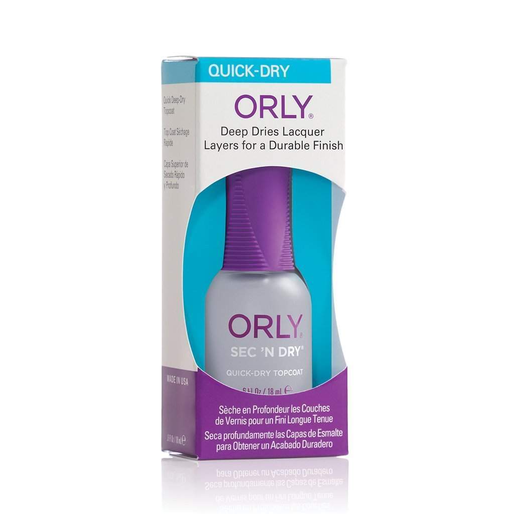 Orly Treatment Sec N' Dry .6fl oz-Orly-Brand_Orly,Collection_Nails,Nail_Top Coat,Nail_Treatments,ORLY_Treatments