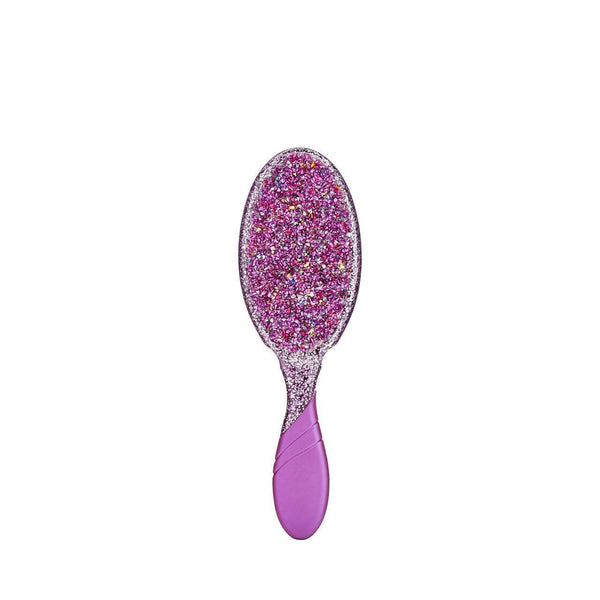 Wet Brush Crushed Jewels purple hairbrush with glitter design and ergonomic handle