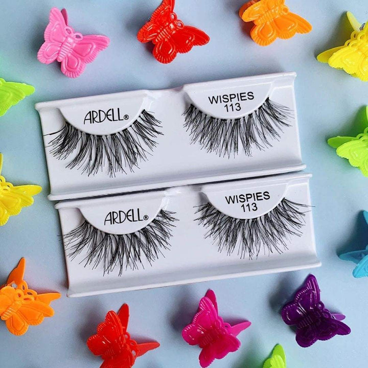 Ardell 113 Black Wispies Faux Lashes-Ardell-ARD_Natural,Brand_Ardell,Collection_Makeup,Makeup_Eye,Makeup_Faux Lashes