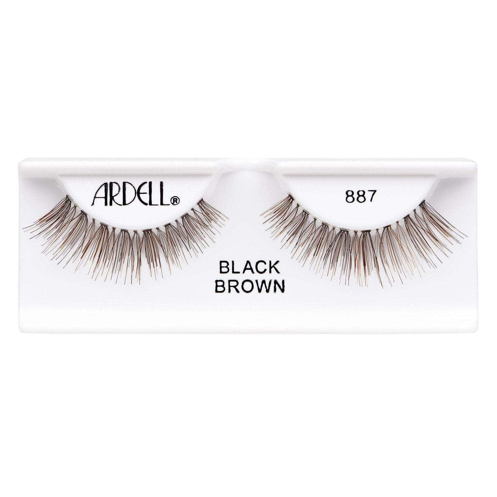 Ardell Chocolate 887 Black/Brown Faux Lashes-Ardell-ARD_Natural,Brand_Ardell,Collection_Makeup,Makeup_Eye,Makeup_Faux Lashes,Season_Fall