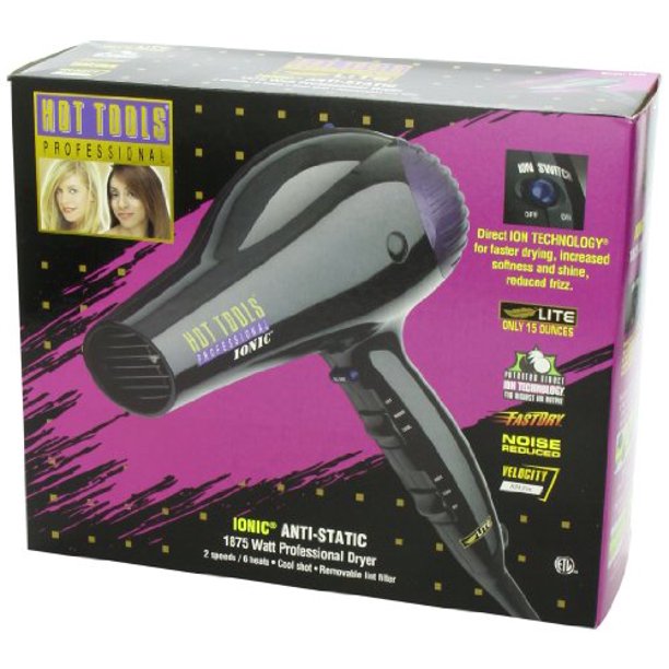 Hot Tools Professional Anti-Static Ionic Lightweight Hair Dryer