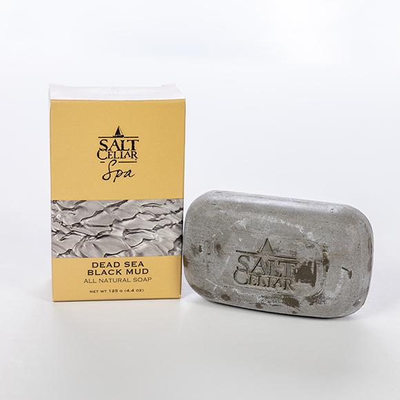 Salt Cellar All Natural Dead Sea Black Mud Soap-Salt Cellar-BB_Soap Bars,Brand_Salt Cellar,Collection_Bath and Body,Collection_Skincare,Skincare_Cleansers