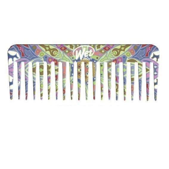 Wet Brush Moroccan Print Pro Detangler Comb-Wet Brush-Brand_Wet Brush,Collection_Hair,Collection_Tools and Brushes,Tool_Brushes,Tool_Combs,Tool_Hair Tools,WET_Combs