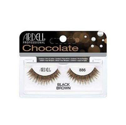 Ardell Chocolate 886 Black/Brown Faux Lashes-Ardell-ARD_Natural,Brand_Ardell,Collection_Makeup,Makeup_Eye,Makeup_Faux Lashes