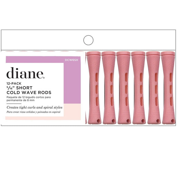 Diane Cold Wave Rods 5/16in. Pink 12Pk