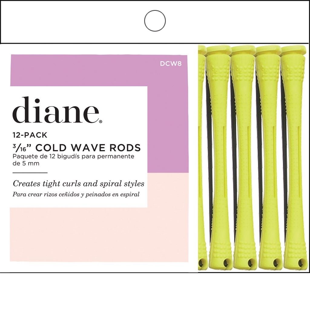 Diane DCW8 Cold Wave Rods 3/16in. Yellow 12Pk