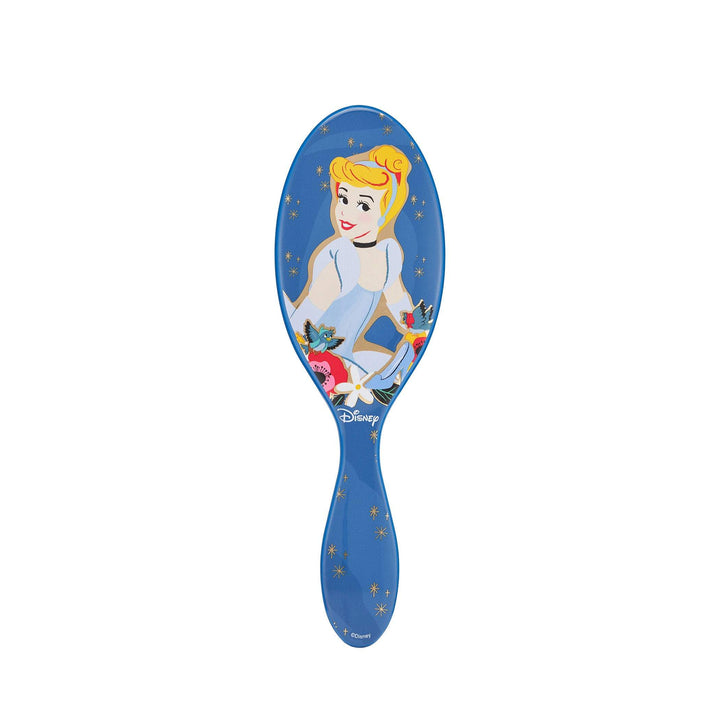 Disney Princess hairbrush featuring Cinderella with a beautiful blue design
