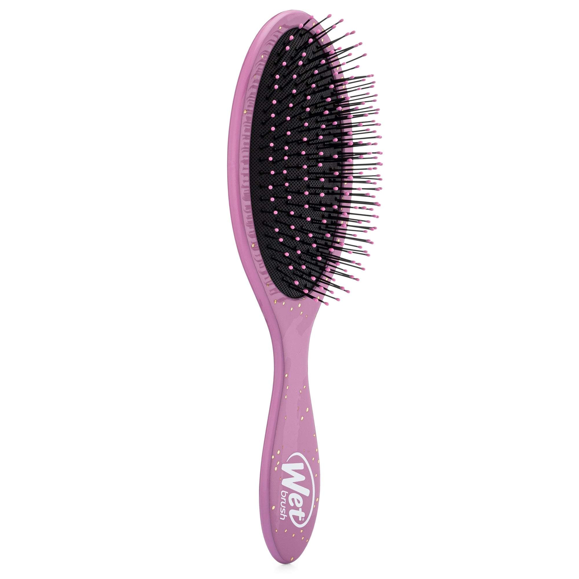 Wet Brush Disney Princess hairbrush in purple with flexible bristles for gentle detangling