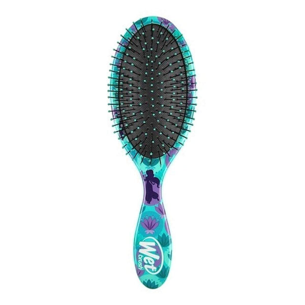 Wet Brush Detangler Brush with Colorful Floral Design for Easily Untangling Hair