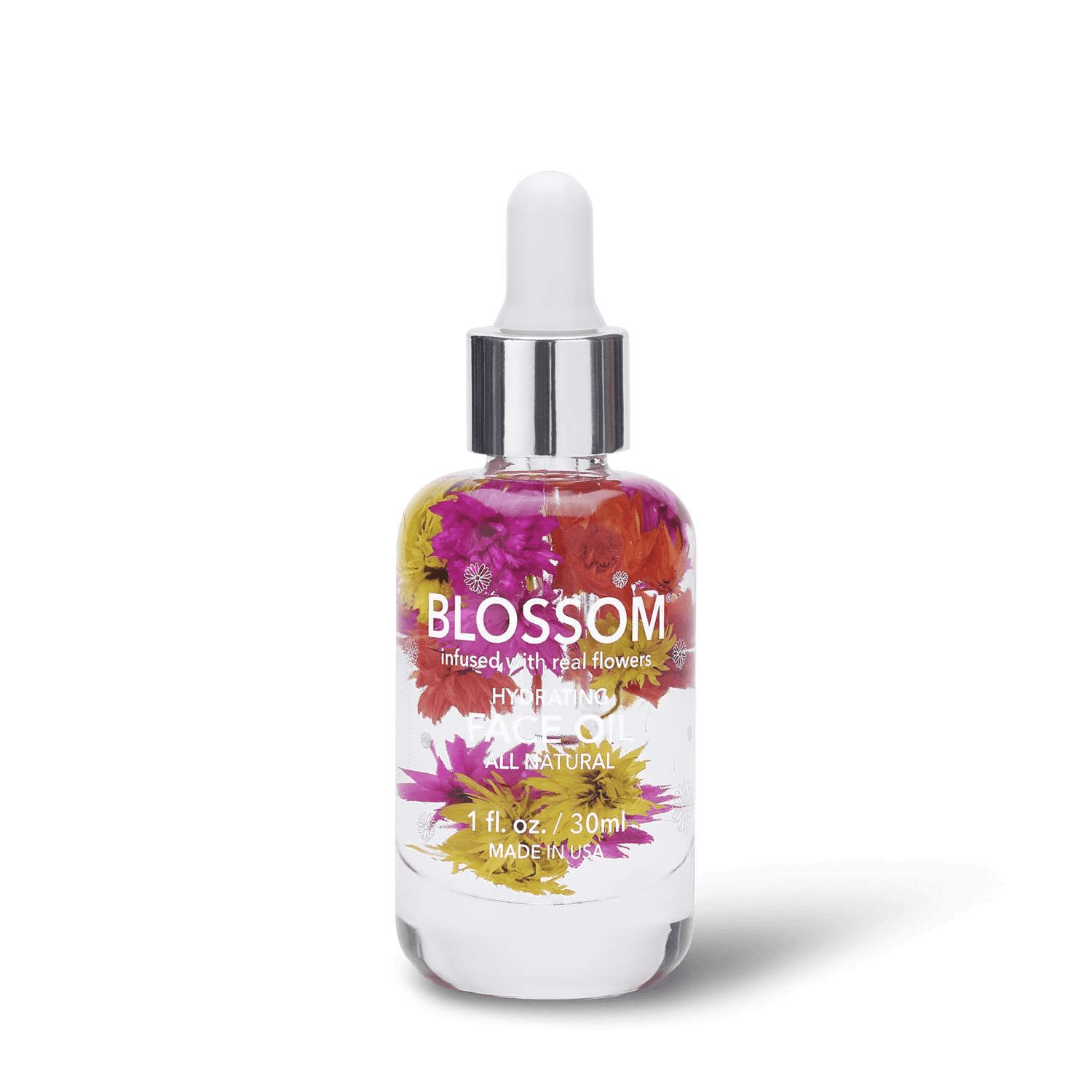 Blossom All Natural & Hydrating Face Serum 1 fl oz-Blossom-Blossom_ Face Oil's,Brand_Blossom,Collection_Skincare,Skincare_Serums