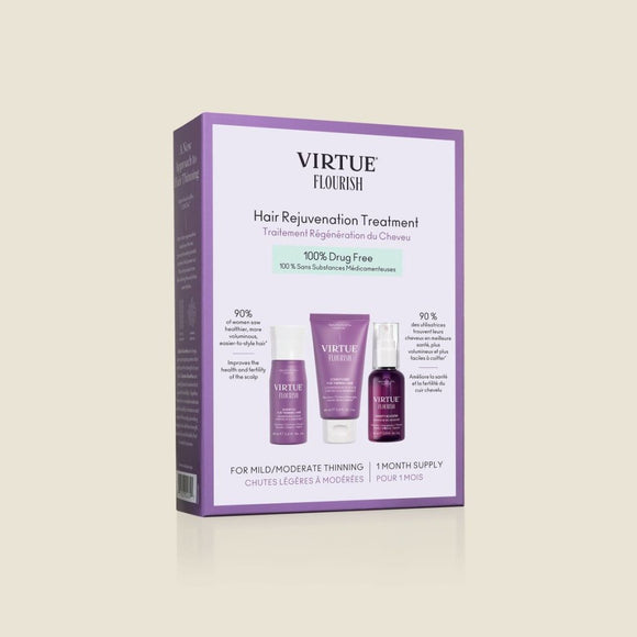 Virtue Flourish Hair Rejuvenation Treatment Kit (30-Days)