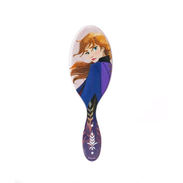 Frozen detangler brush featuring Anna's colorful design for easy hair detangling