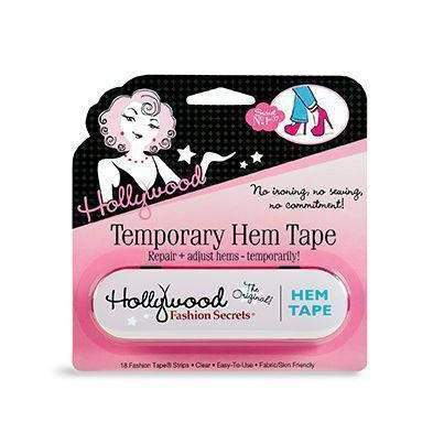 Hollywood Fashion Secrets Temporary Hem Tape Tin- 18 Strips-Hollywood Fashion Secrets-BB_Acessories,Brand_Hollywood Fashion,Brand_Hollywood Fashion Secrets,Collection_Bath and Body,Collection_Lifestyle,Life_Personal Care