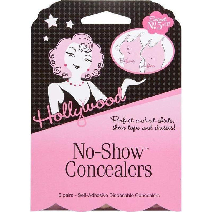 Hollywood Fashion No-Show Concealers (Disposable CoverUps) 5 Pairs-Hollywood Fashion Secrets-BB_Acessories,Brand_Hollywood Fashion,Brand_Hollywood Fashion Secrets,Collection_Bath and Body,Collection_Lifestyle,Life_Personal Care