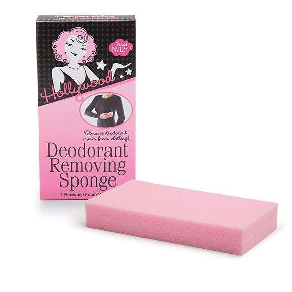 Hollywood Fashion Reusable Deodorant Removing Sponge-Hollywood Fashion Secrets-BB_Acessories,Brand_Hollywood Fashion,Brand_Hollywood Fashion Secrets,Collection_Bath and Body,Collection_Lifestyle,Life_Personal Care