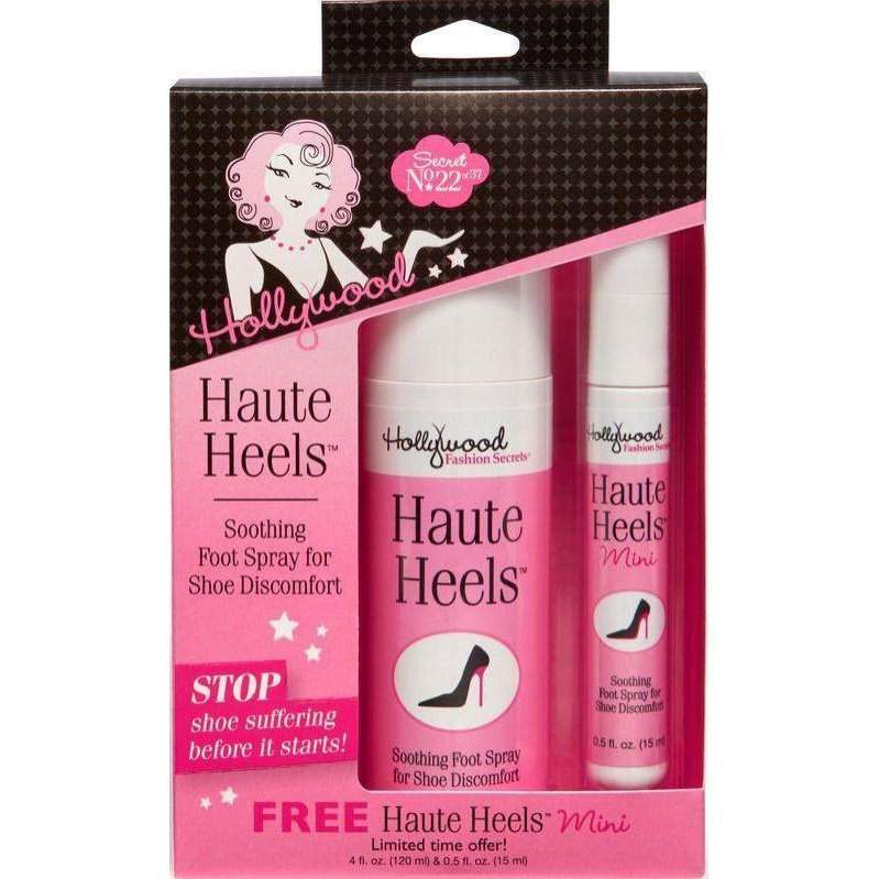 Hollywood Fashion Haute Heels Soothing Foot Spray 4 oz & .5 oz Value Pack-Hollywood Fashion Secrets-BB_Acessories,Brand_Hollywood Fashion,Brand_Hollywood Fashion Secrets,Collection_Bath and Body,Collection_Lifestyle,Life_Personal Care