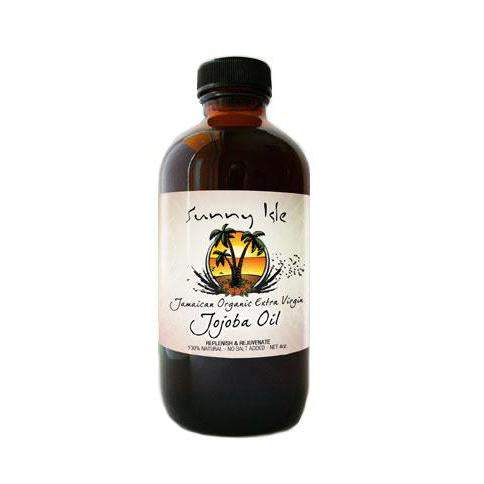 Sunny Isle Organic Jojoba Oil 4oz-Sunny Isle-Brand_Sunny Isle,Collection_Hair,Hair_Hair Oil,Hair_Treatments,Sunny Isle_ Caster Oil's