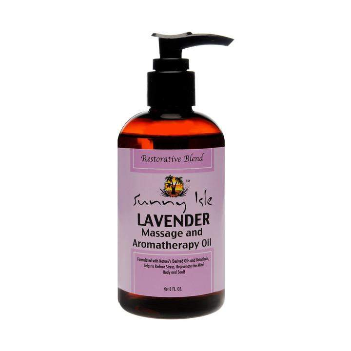 Sunny Isle Jamaican Black Castor Oil Lavender Massage and Aromatherapy Oil-Sunny Isle-BB_Body Oil,Brand_Sunny Isle,Collection_Bath and Body,Sunny Isle_ Caster Oil's