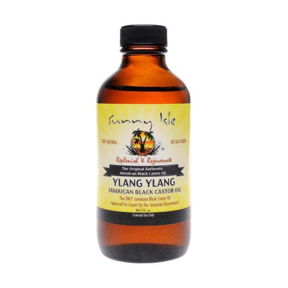 Sunny Isle Ylang Ylang Jamaican Black Castor Oil 4oz-Sunny Isle-Brand_Sunny Isle,Collection_Hair,Hair_Hair Oil,Hair_Treatments,Sunny Isle_ Caster Oil's