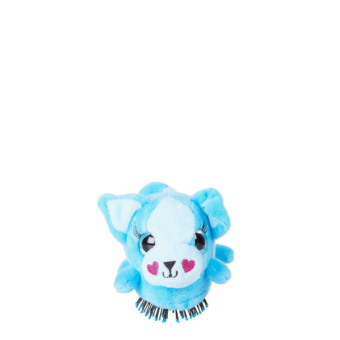 Wet Brush kids detangling hair brush with blue plush dog design for gentle hair care
