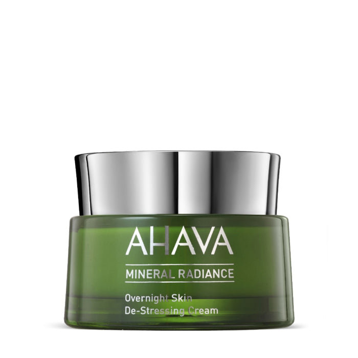 Ahava Mineral Radiance Overnight Skin De-Stressing Cream 1.7oz