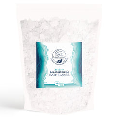 Natural Elephant Dead Sea Salt magnesium bath flakes natural magnesium bath soak in resealable pouch3 
