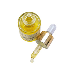 Natural Elephant organic prickly pear seed oil in a glass dropper bottle for skincare hydration