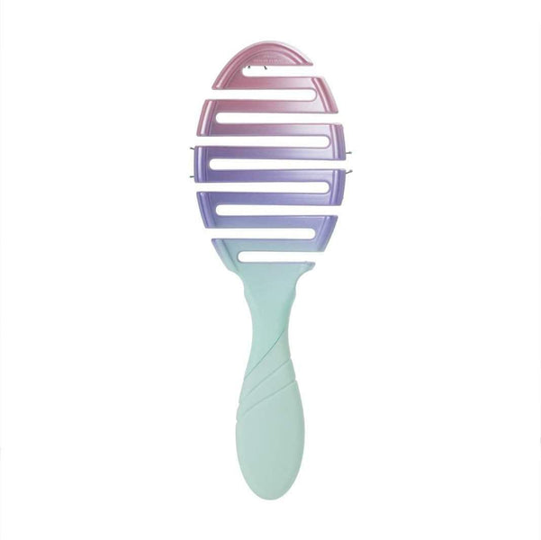 Wet Brush Ombre flex dry hair brush with pastel gradient vented design and light blue handle