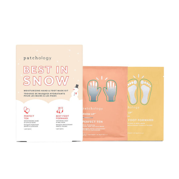 Patchology Best In Snow: Moisturizing Hand & Foot Mask Kit