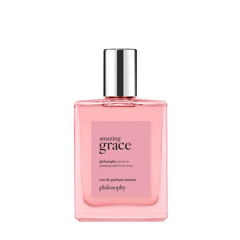 Philosophy Amazing Grace intense perfume pink bottle with silver cap eau de parfum spray