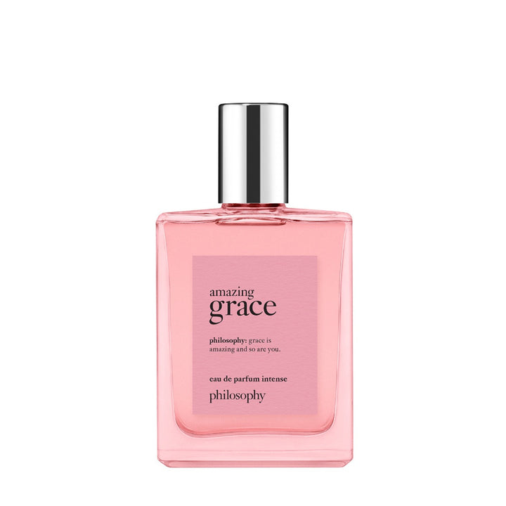 Philosophy Amazing Grace intense perfume pink bottle with silver cap eau de parfum spray