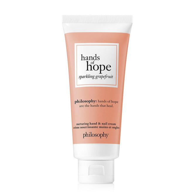 Philosophy Hands of Hope hand cream in sparkling grapefruit scent with nurturing formula