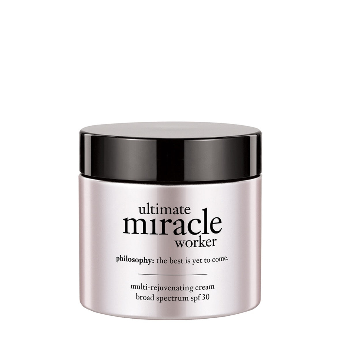 Philosophy ultimate miracle worker multi-rejuvenating face cream with broad spectrum SPF 30 in jar