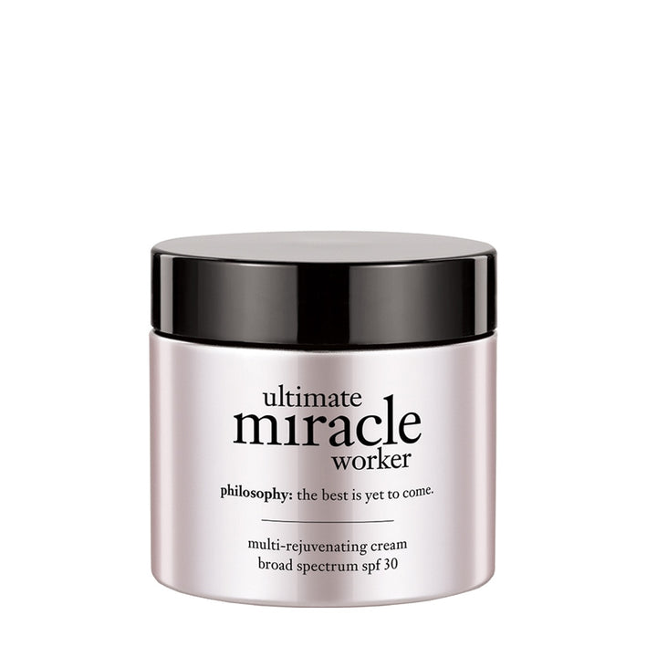Philosophy ultimate miracle worker multi-rejuvenating face cream with broad spectrum SPF 30 in jar