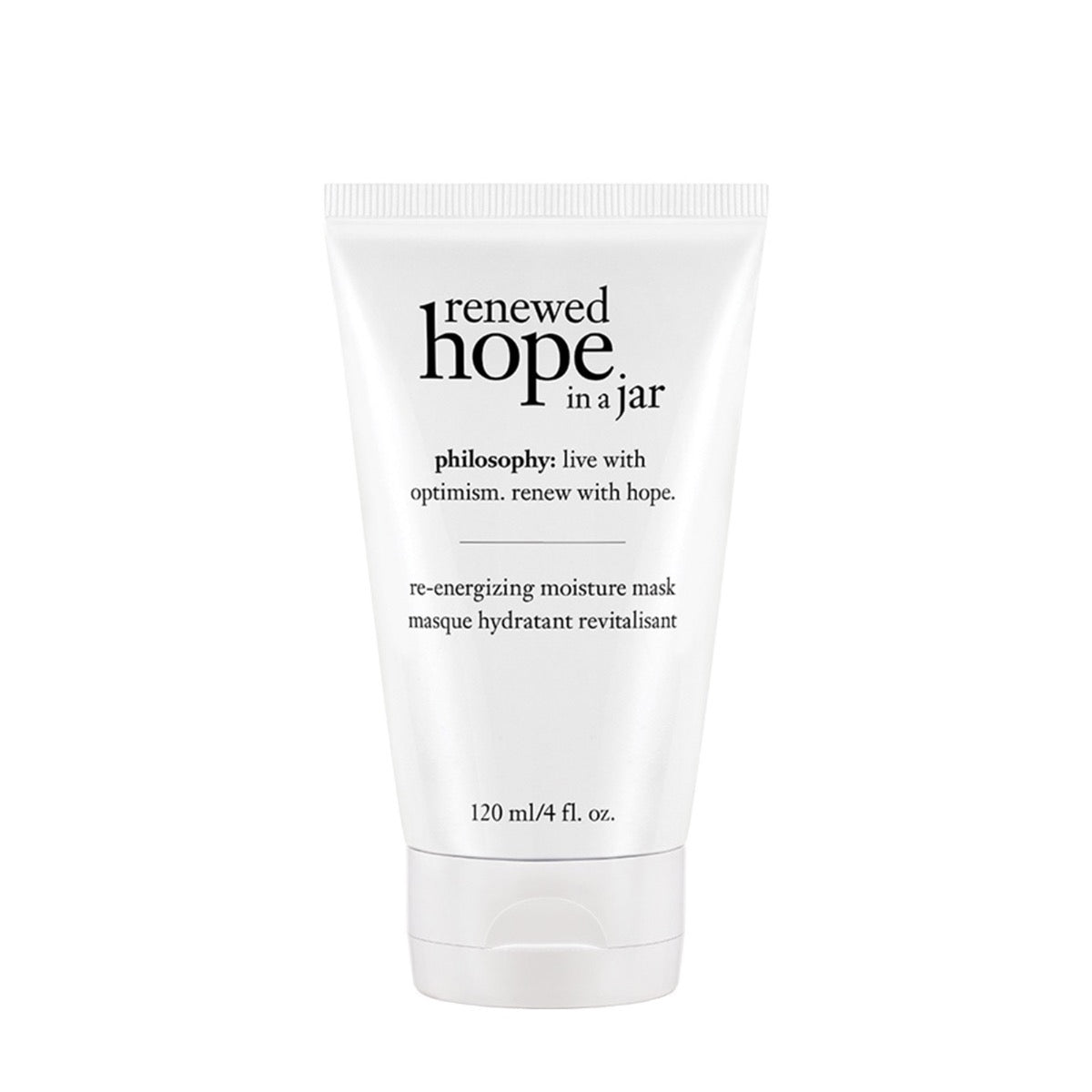 Philosophy Renewed Hope In A Jar mask white tube re-energizing moisture mask 120 ml
