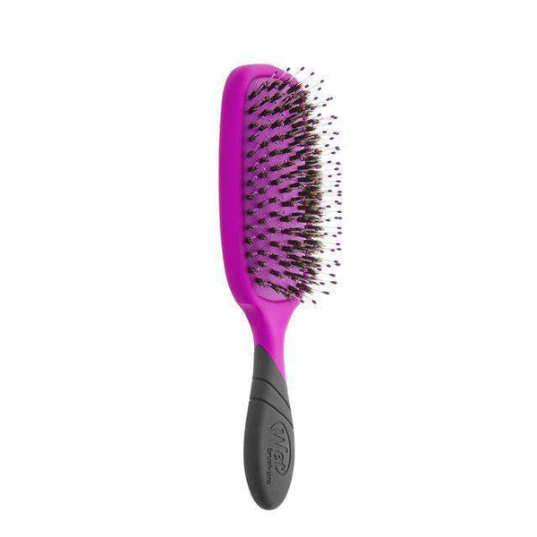 Wet Brush Professional Shine Enhancing Brush with flexible bristles for smooth and shiny hair purple