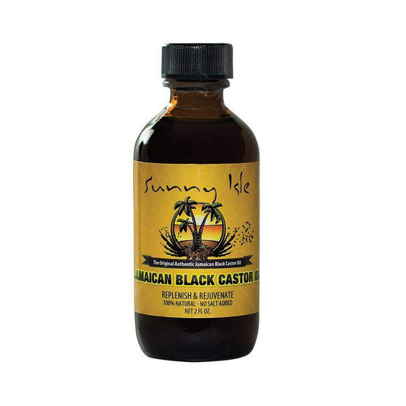 Sunny Isle Original Jamaican Black Castor Oil 2 fl oz-Sunny Isle-Brand_Sunny Isle,Collection_Hair,Hair_Hair Oil,Hair_Treatments,Sunny Isle_ Caster Oil's