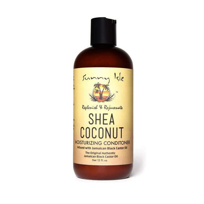 Sunny Isle Shea Coconut Moisturizing Conditioner 12 oz.-Sunny Isle-Brand_Sunny Isle,Collection_Hair,Hair_Conditioner,Sunny Isle_ Shampoo's/Conditoner's