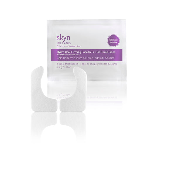 Skyn Iceland Hydro Cool Firming Face Gels Smile Lines Patches (1 Pair)